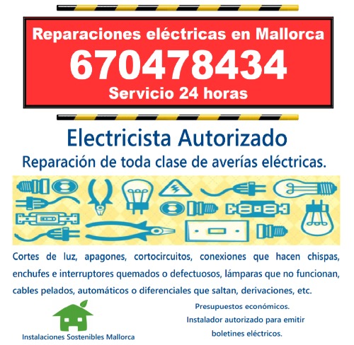 Humberto López Rodríguez: Electricista en Palma de Mallorca Baleares Humberto López Rodríguez: Electricista en Palma de Mallorca Baleares