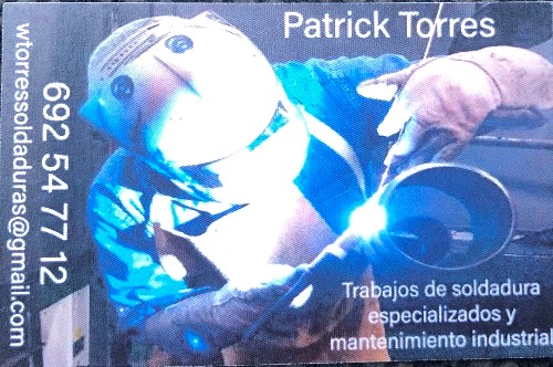 Patrick Soldaduras Y Mantenimiento