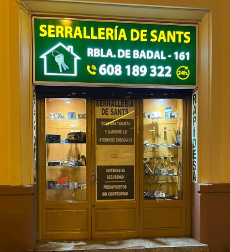Cerrajería De Sants 24 H- Rbla Badal: Cerrajero 24 horas  en Barcelona