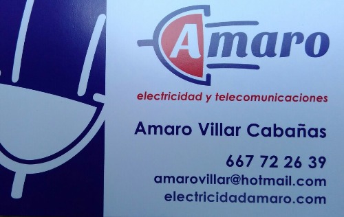 Amaro Electricidad & Telecomunicaciones: Electricidad  en Hinojedo Cantabria