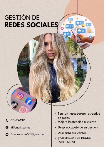 Sandra: Community manager redes sociales  en Madrid