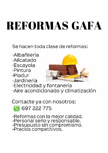 Mohamed Gafa: Reformas y albañilería  en BARCELONA Barcelona