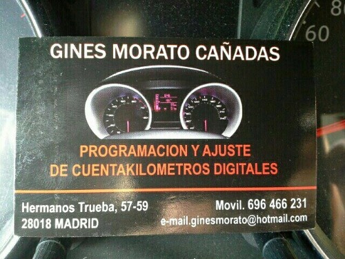Ginés: Cuentakilómetros  en Madrid