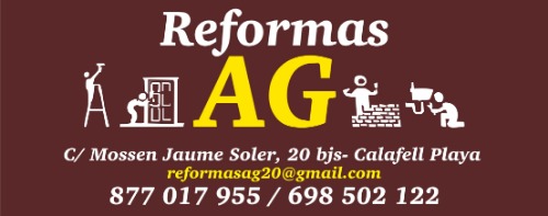 Reformas Ag: Construccion y reformas  en Calafell Tarragona