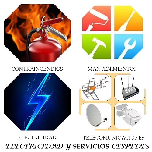 Electricidad Y Mantenimientos Céspedes: Electricidad, telecomunicaciones y mantenimientos  en Mutxamel Alicante