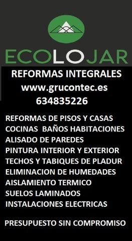 Ecolojar S.l: Reformas integrales de pisos, casas, locales y com  en GIJON Asturias