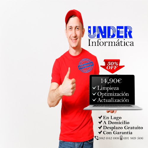 Under Informatica: Técnico informático, técn.  Electrónica a domicilio  en lugo