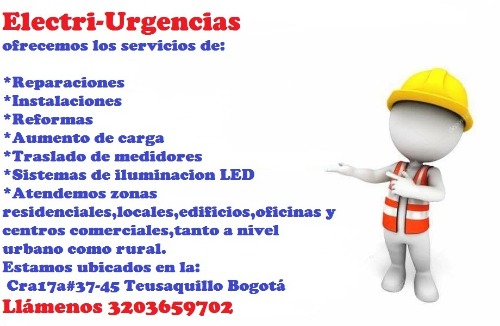 Trabajo3 Electricidad residencial.  en Teusaquillo Pontevedra - Electri-Urgencias S.a.s