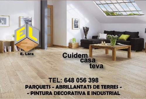 Trabajo1 Parquetista,  pintor, abrillantado de suelos, reformas, microcemento  en Palafrugell Girona - Codimser Multiservicios