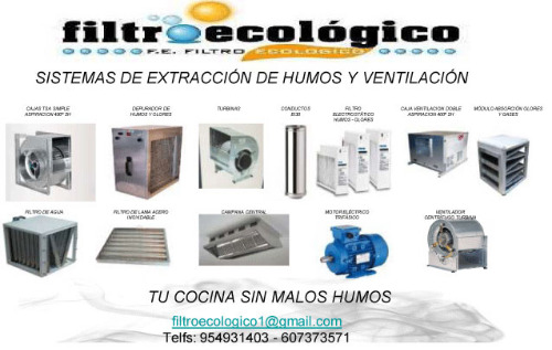 Trabajo1 Autonomo especialista ventilación industrial  en CORIA DEL RIO Sevilla - Filtroecologico