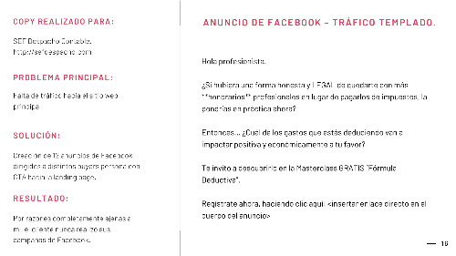 Trabajo3 Copywriter de respuesta directa  en Veracruz - Marco Martínez