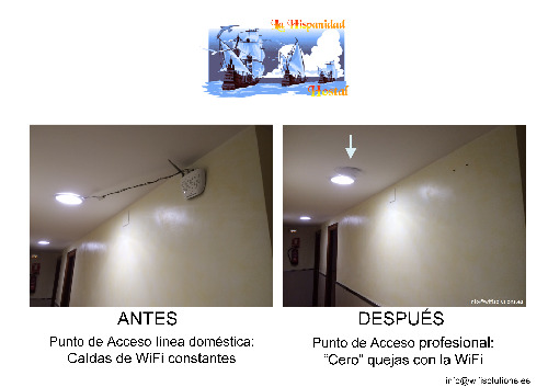 Trabajo3 Redes wifi para hoteles y servicio informático integral para hoteles (pc y mac).  en Torremolinos Málaga - Wifi Solutions