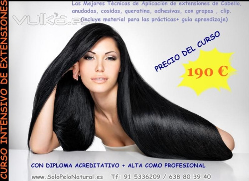 Trabajo1 Venta de extensiones de cabello y pelucas  en MADRID Madrid - Chantal Hair Extension De Cabello De Pelo Natural Y Pelucas Indetectables