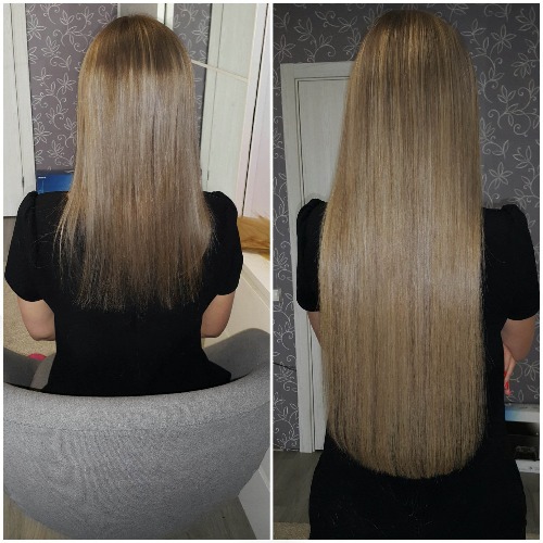 Trabajo1 Extenciones cabello natural  en Barcelona - Tatiana