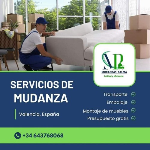 Trabajo1 Servicio de mudanzas  en Paterna Valencia - Mudanzas Palma