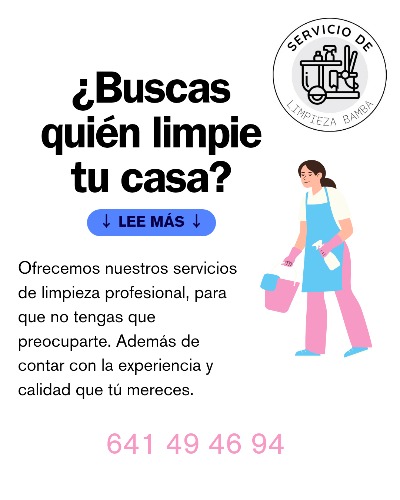 Trabajo1 Servicio de limpiezas  en Xativa Valencia - Limpiezas Bamba