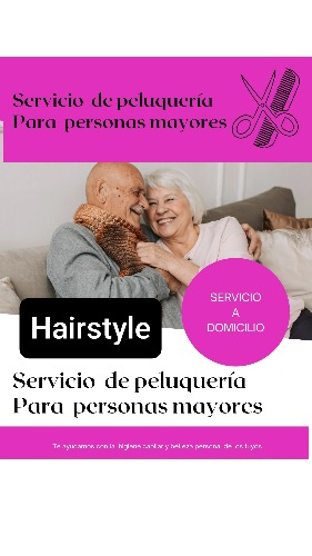 Trabajo1 Peluquera a domicilio personas mayores  en Barcelona - Antonia C.