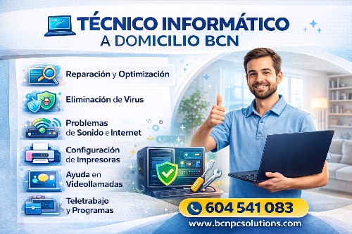 Trabajo1 Informatico barcelona en Barcelona - Bcn Pc Solutions