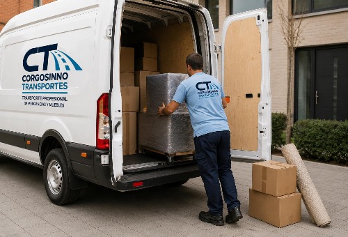 Trabajo1 Transportes de mercancias, cargas y muebles  en Massanassa Valencia - Corgosinno Transportes