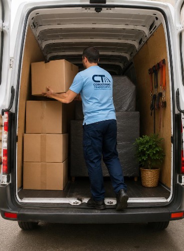 Trabajo2 Transportes de mercancias, cargas y muebles - Corgosinno Transportes