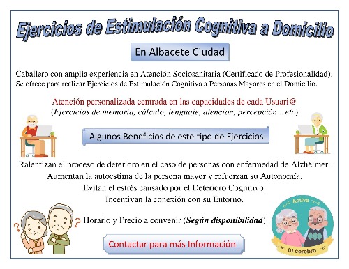 Trabajo4 Antonio Herrero - Asistencia sociosanitaria de personas en situación de dependencia  en Albacete