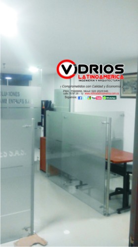 Trabajo1 Venta de vidrios en general divisiones de oficina y baño espejos ventanas y  puertas en aluminio  en BARRIOS UNIDOS - Vidrios Latinoamerica