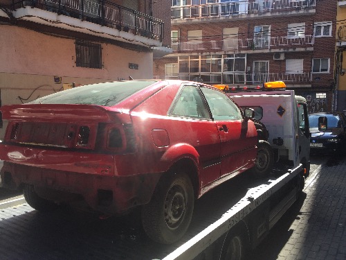 Trabajo2 Grua en madrid transporte de vehículos 691. 358. 395 - Alex Auto