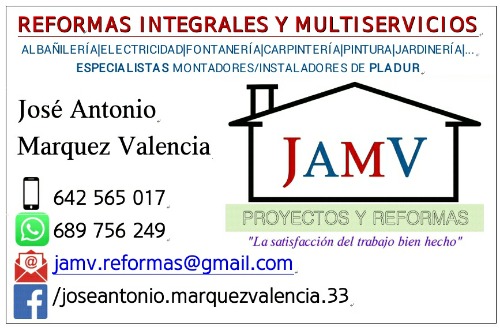Trabajo1 Pladur.  Reformas integrales y multiservicios  en Madrid - José Antonio Marquez Valencia
