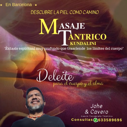 Trabajo1 Coach terapeuta tántrico  en Barcelona - Johe