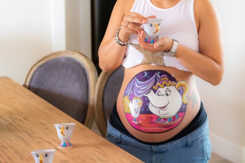 Trabajo4 La Que Pinta - Belly painting para embarazadas y murales  en Badalona Barcelona