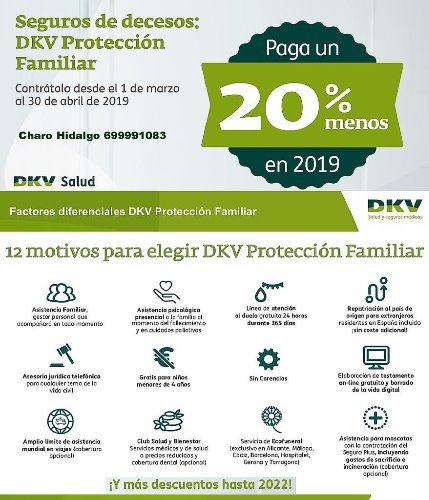 Trabajo3 Agente de seguros dkv y comercial inmobiliario  en La puebla de Alfinden Zaragoza - Charo Hidalgo Garrido