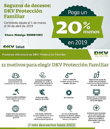 Trabajo3 Agente de seguros dkv y comercial inmobiliario  en La puebla de Alfinden Zaragoza - Charo Hidalgo Garrido