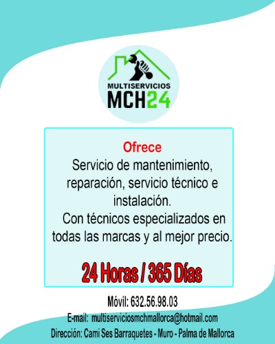Trabajo3 Servicio técnico mantenimiento y reparación  en muro Las Palmas - Miguel Chacin