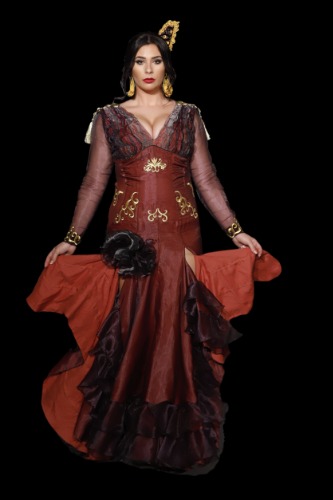 Trabajo1 Diseñadora de trajes de moda flamenca  en Huelva - Manoli Zambrano