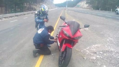 Trabajo1 Reparo tu moto a domicilio o donde te encuentres  en Coyotepec  estado de mexico - Beni