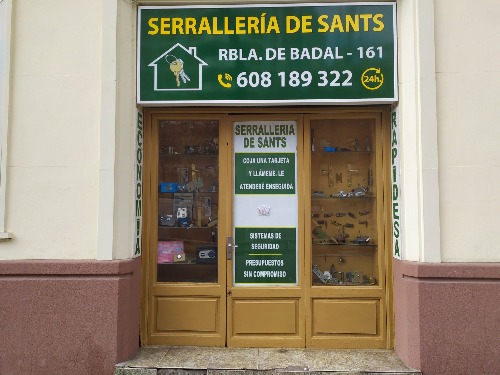 Trabajo1 Servicio de cerrajeria 24 horas los 365 dias del a  en Barcelona - Cerrajería Riera Blanca - Sants 24 Horas