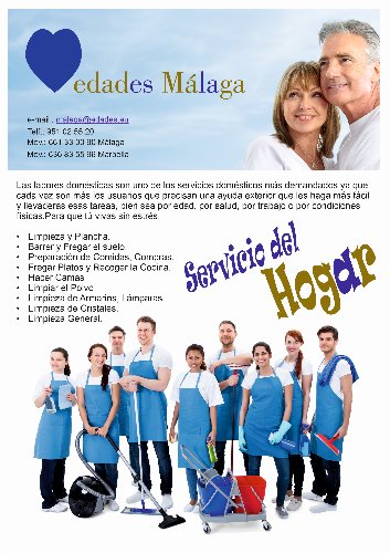 Trabajo3 Ayuda domiciliaria  en Malaga Málaga - Malaga@edades.eu