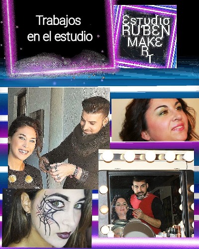 Trabajo1 Maquillaje profesional  en Fuenlabrada Madrid - Rubenmakeart (Creando Arte Desde 2005)
