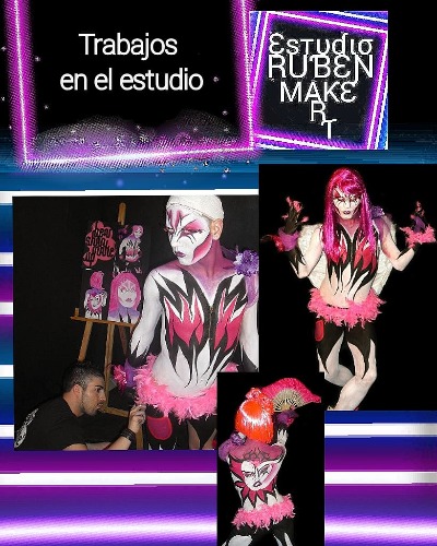 Trabajo3 Maquillaje profesional  en Fuenlabrada Madrid - Rubenmakeart (Creando Arte Desde 2005)