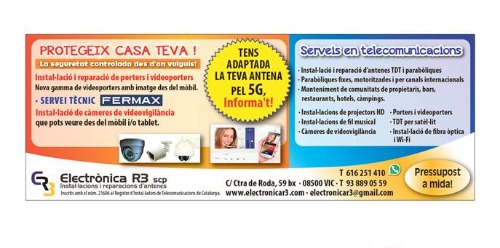 Trabajo1 Telecomunicaciones  en VIC Barcelona - Electronica R3